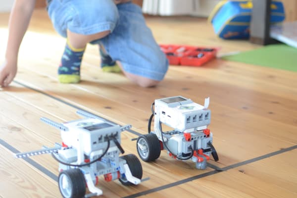 教育版レゴ® マインドストーム®EV3を使った授業の様子②