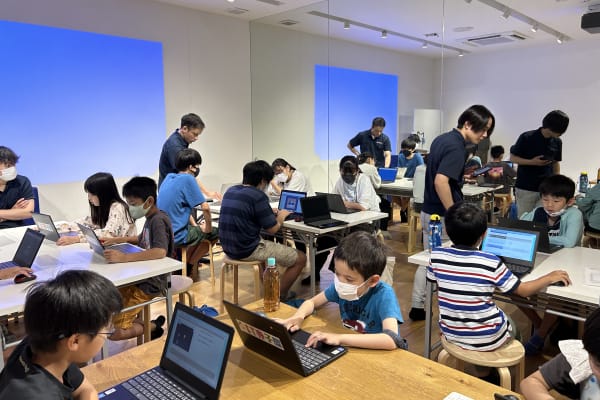 海浜幕張教室午前クラスの様子