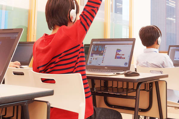 「先生！聞いてもよいですか」質問しやすい環境です