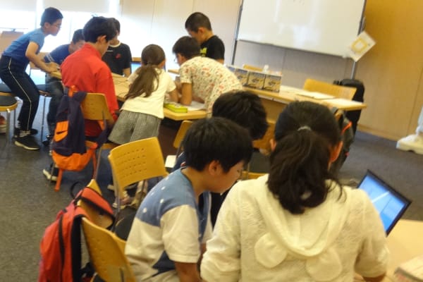 出張授業もやってます。