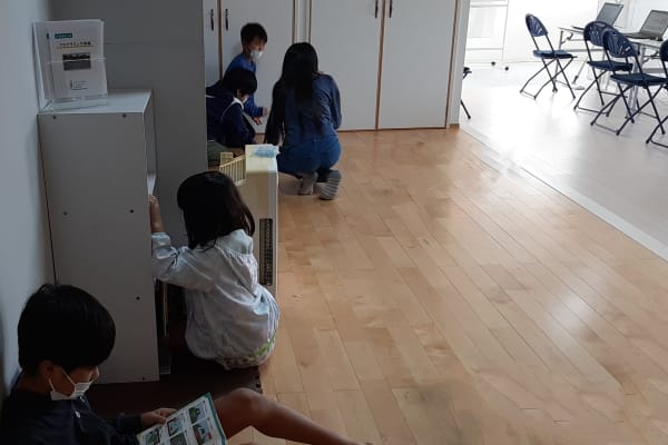 休憩中の様子です