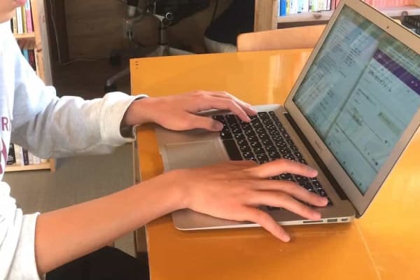 プログラミングの様子