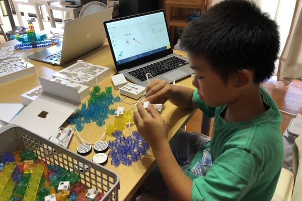 多くの小学生が通っています