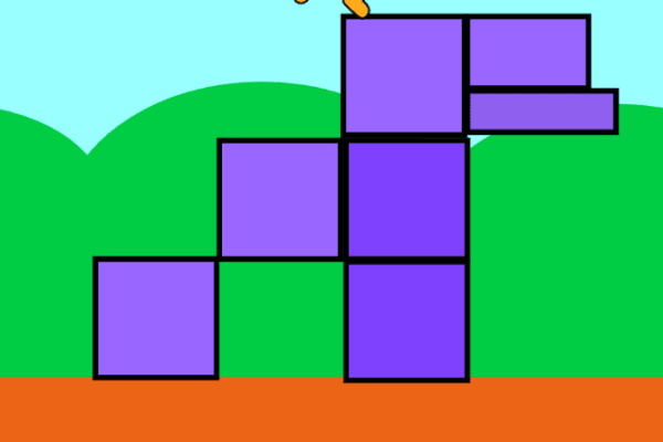 アクションゲーム画面