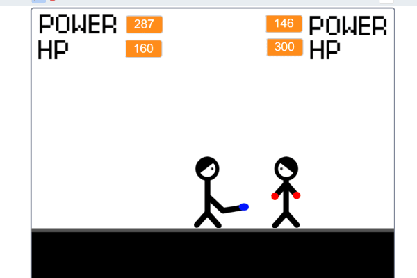 生徒作品例格闘ゲーム