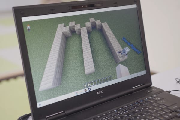 マイクラコースの実行画面2