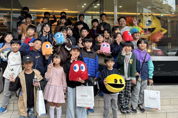 バンダイナムコさん見学会！大変な盛り上がり。全国から参加者多数！