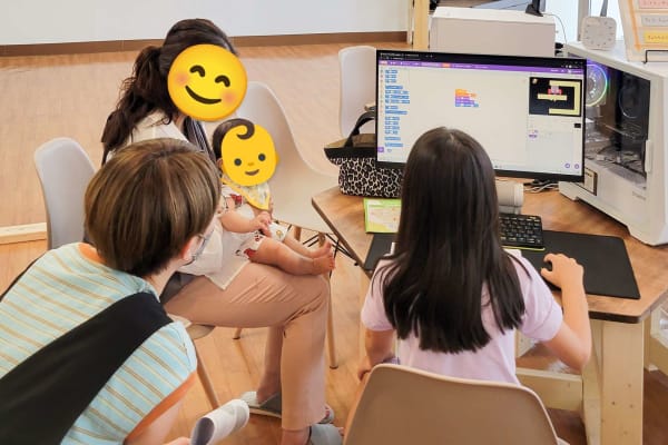 無料ワークショップの様子です☺︎