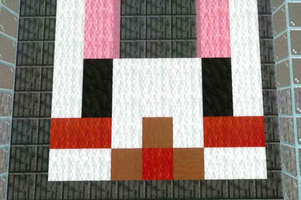 設計図に合わせて作品を作り上げます！