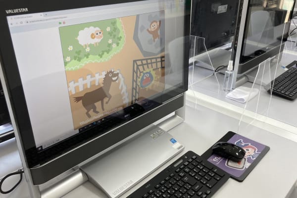 教室オリジナル素材を使用したカリキュラムで楽しく学べます