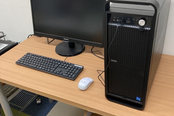教室で利用できるデスクトップパソコンです