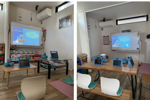 オープンなレッスンスタイルで、圧迫感なく楽しくレッセンを受けられます。