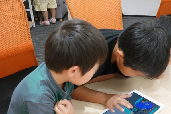 キッズクラスは仲良くお友達と