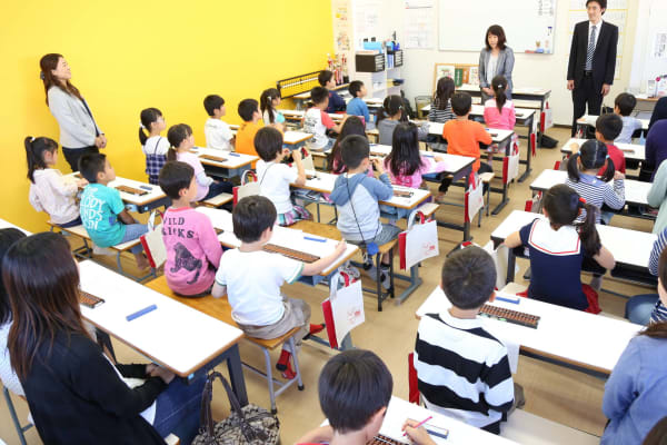 教室の授業風景