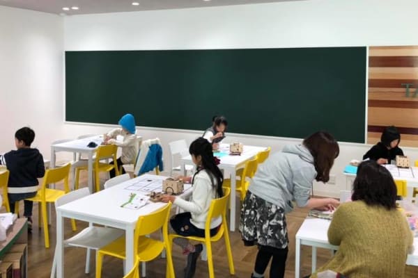 プログラミング教室会場の様子（門司教室）