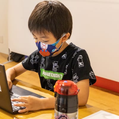 集中するので100分のレッスン時間はあっという間！