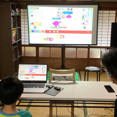 スクラッチジュニアを使ったプログラミングプレコース