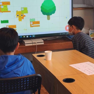 モニターを使って確認