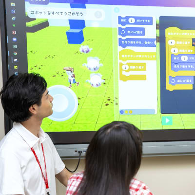 自分で作った自慢の作品を発表してもらいます。