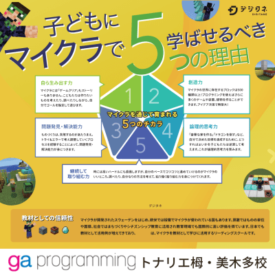 マイクラで学ばせる理由