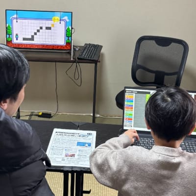 守山教室の体験授業時の様子