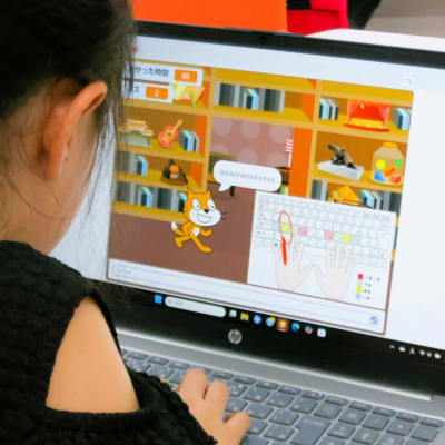 自作のタイピングゲームも楽しいね