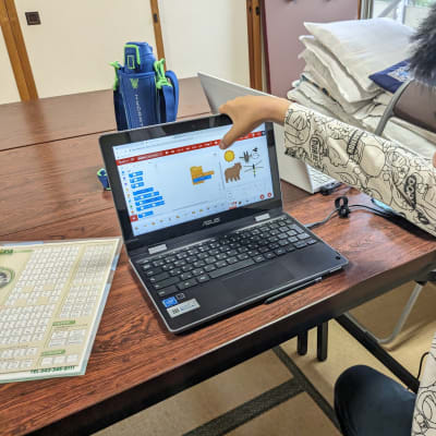 閃きを講師と共有します