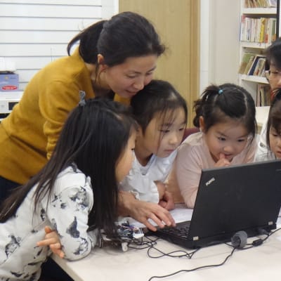 ママといっしょにプログラミング