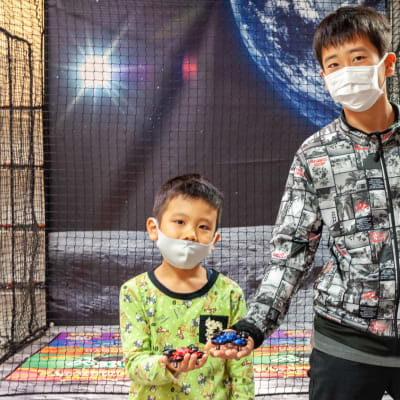 兄弟のチームワークも確認できました！