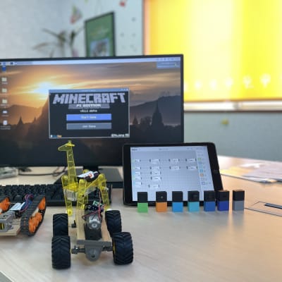 興味を刺激する機材を多数用意してます