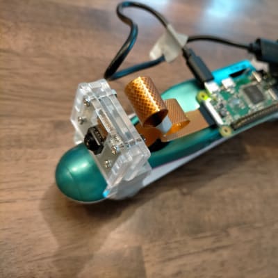 プラレールに車載カメラ