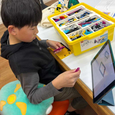 レゴ® WeDo2.0を使った授業の様子