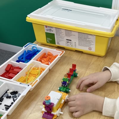 Kicksベーシックコース（年長）の授業の様子