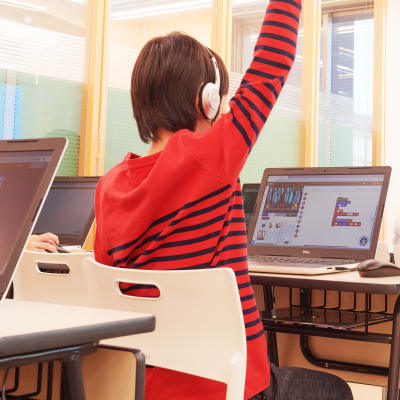 「先生！聞いてもよいですか」質問しやすい環境です