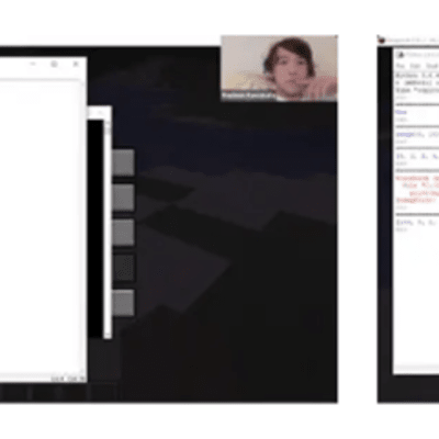 オンラインZOOMレッスンの様子