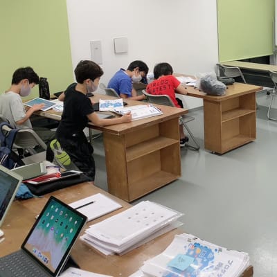 それぞれのペースでそれぞれのレベルに取り組んでいくのでみんな集中して取り組めています！