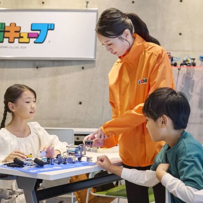 予定通り組み立てた後は、オリジナルのデザインやプログラムに改造するのも楽しいね！