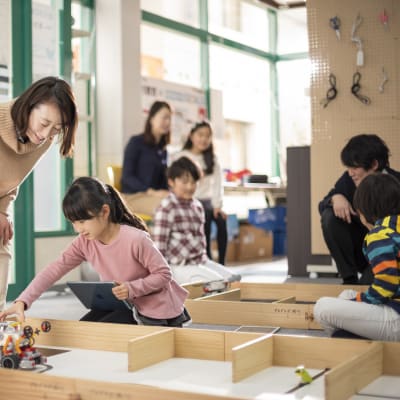 楽しく夢中になる瞬間の中で「自分なりの表現方法」が身につきます（撮影：2021年1月）