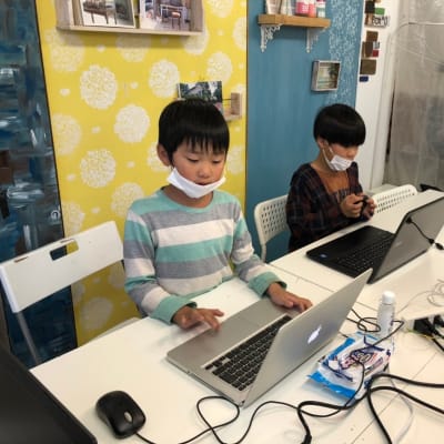 授業の様子：真剣モード！