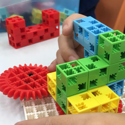 ギアを使ったパズルです。