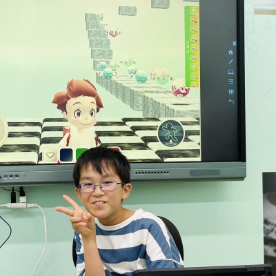 毎月クリエイトで作成した作品の発表会があります！※保護者さまに掲載同意いただいております