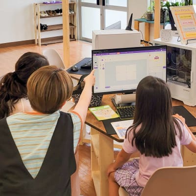 無料ワークショップの様子です☺︎