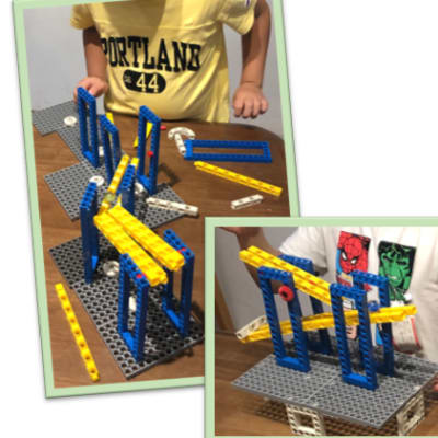 低学年はブロックを使ってモノの仕組みを楽しく学んだり、タブレット等でアニメやゲームをつくります！！