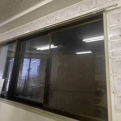 教室内には検定合格者の掲示がズラリ。仲間入りできるように頑張ろう！