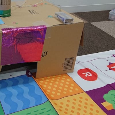 キュベットに使用する作品を作成