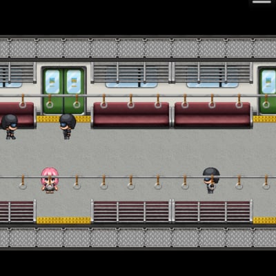 物語コース(オリジナル)で追いかけてくる警察から逃げ回るミニゲームです。