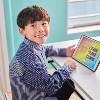 学習管理システムを用いて、お子さまの学習ペースと理解度を確認！