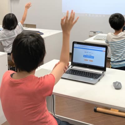 自分の考えを発表する機会がたくさんあります