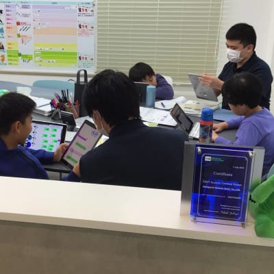 実際の授業の様子です