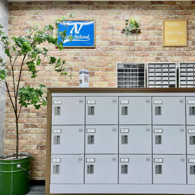 ロッカーはN高専用なので、N Code Laboの生徒は使用できません